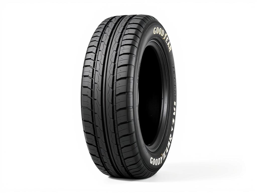 Goodyear Assurance MaxLife tire with wear indicators visible as best tires for Toyota Camry