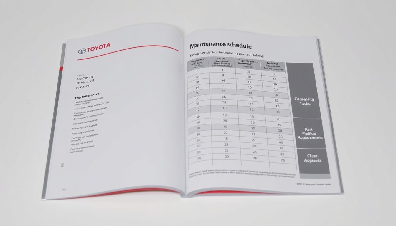 Toyota Camry maintenance schedule