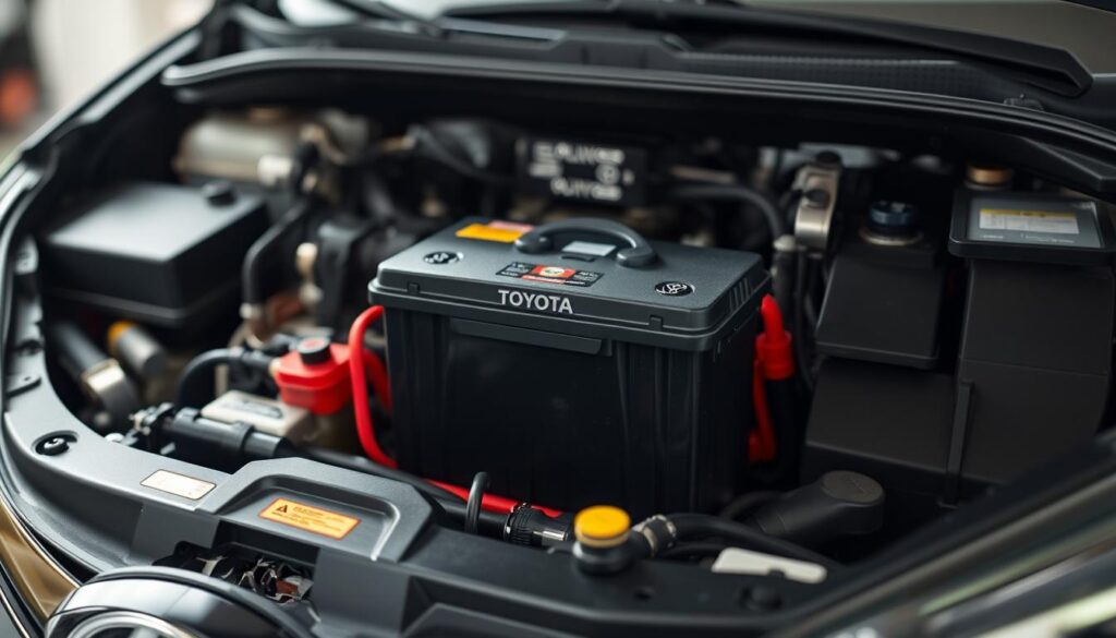 Toyota Corolla battery replacement