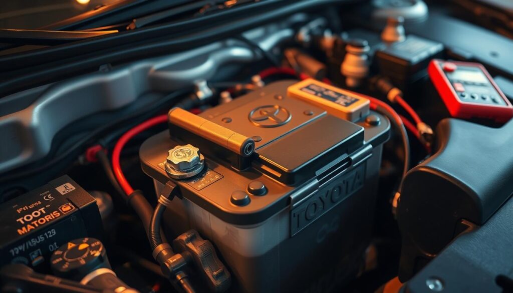 Toyota Corolla battery troubleshooting
