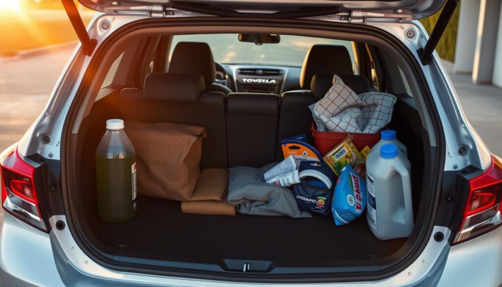Toyota Corolla cargo room