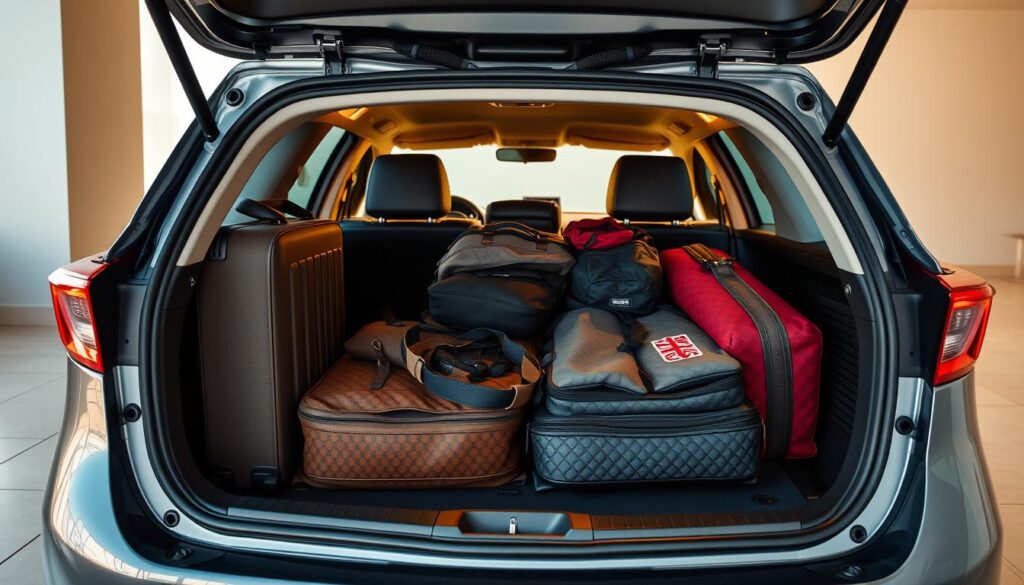 Toyota Corolla luggage space