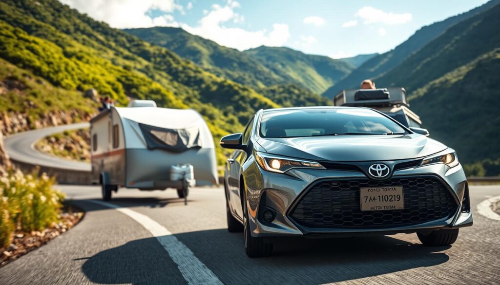 Toyota Corolla towing performance