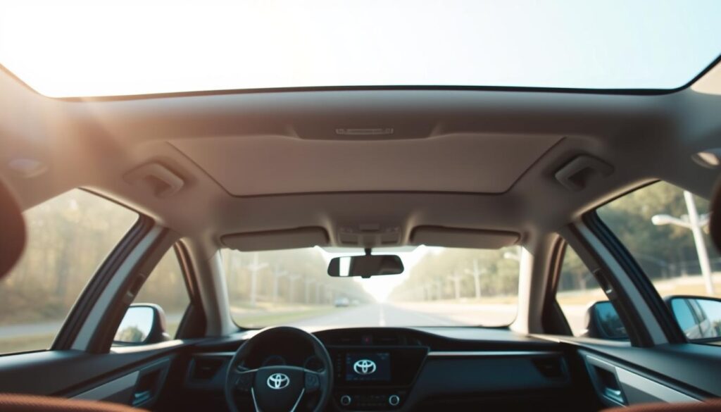 Toyota Corolla visibility